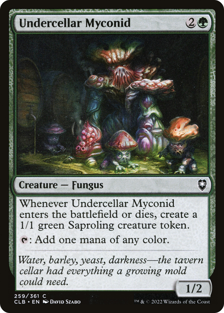 Undercellar Myconid [CLB-259]