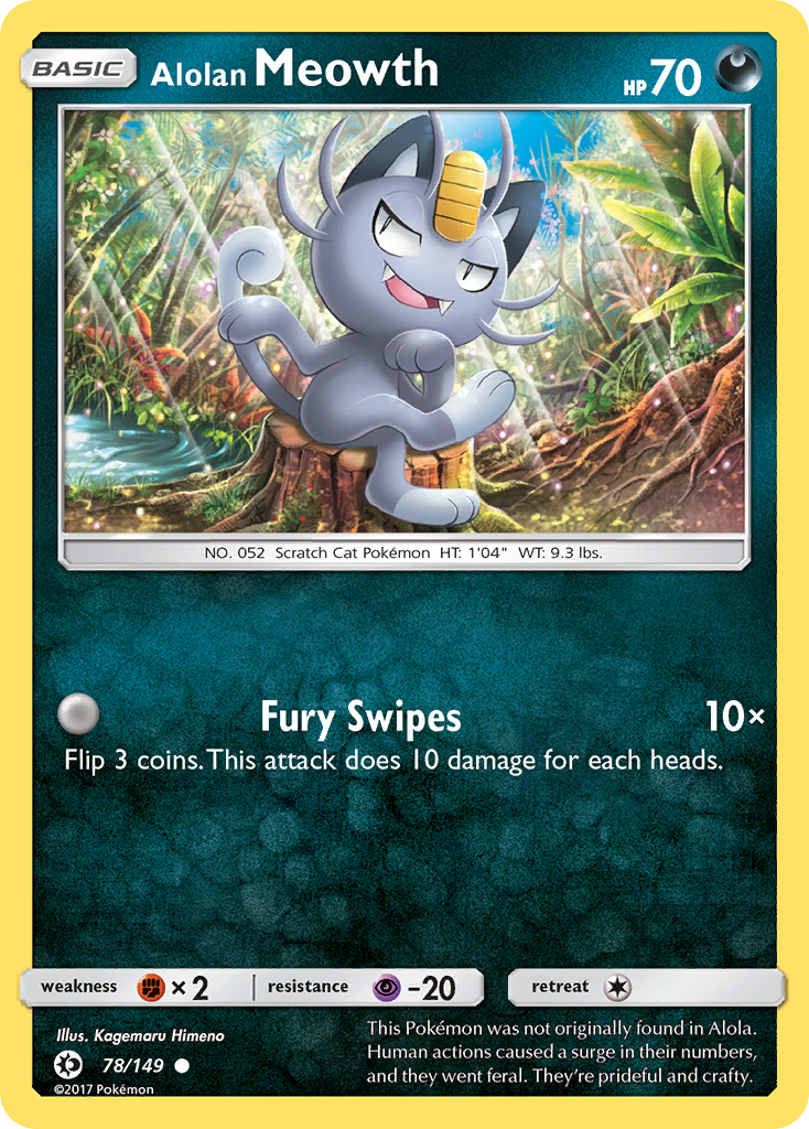 Alolan Meowth [SM1-78]