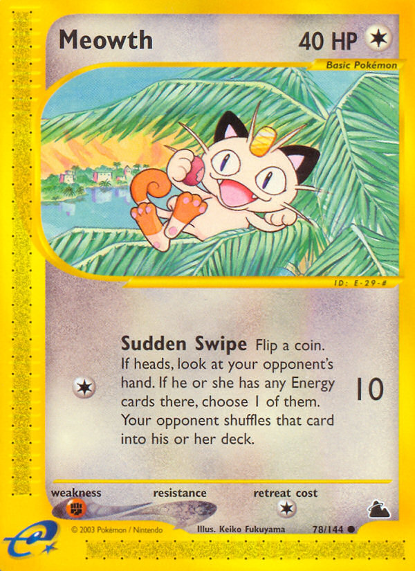 Meowth [ECARD3-78]