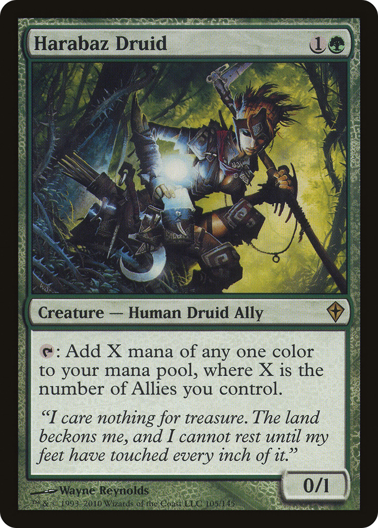 Harabaz Druid [WWK-105]