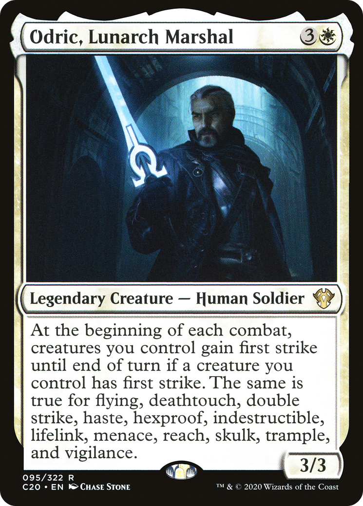 Odric, Lunarch Marshal [C20-95]