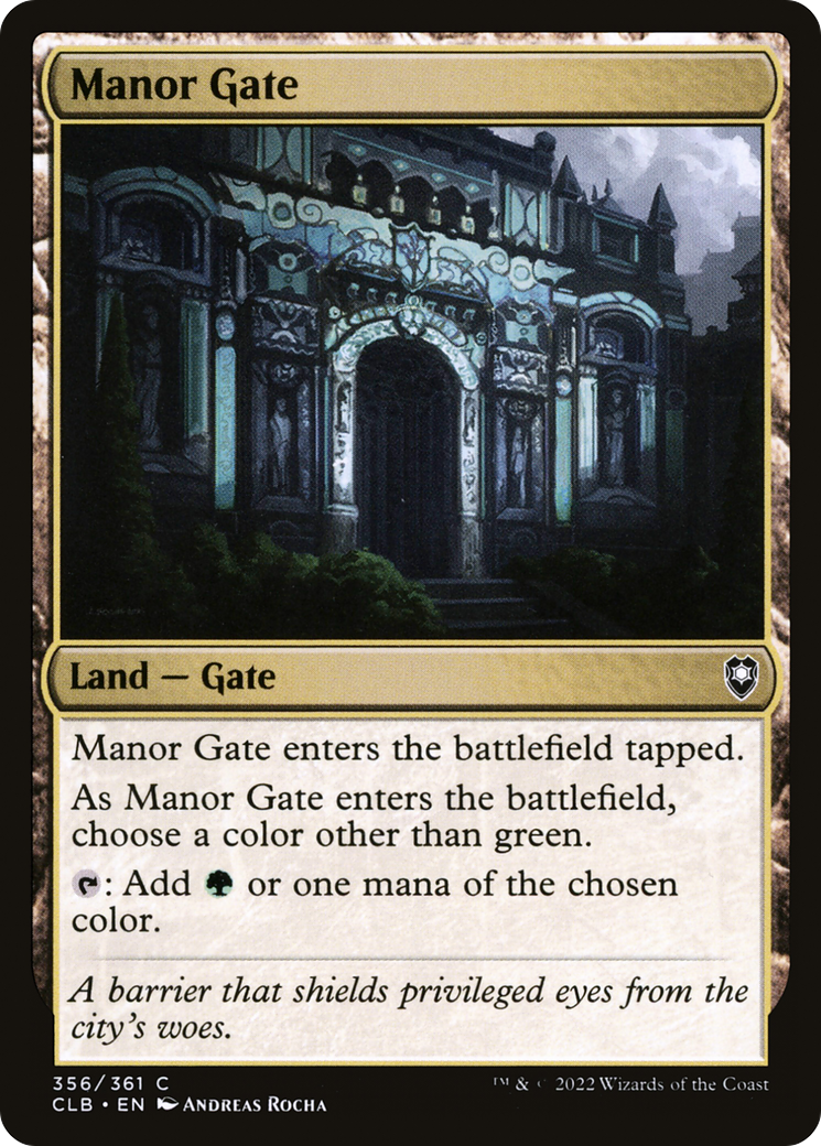 Manor Gate [CLB-356]