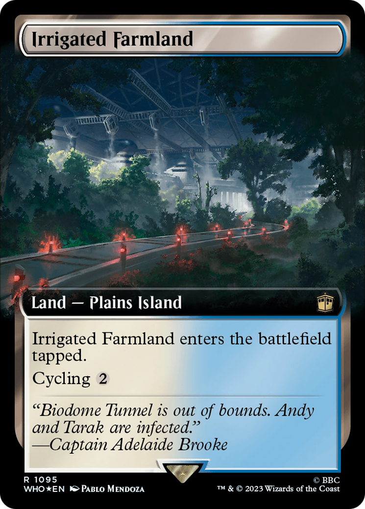 Irrigated Farmland - Extended Art - Surge Foil [WHO-1095]