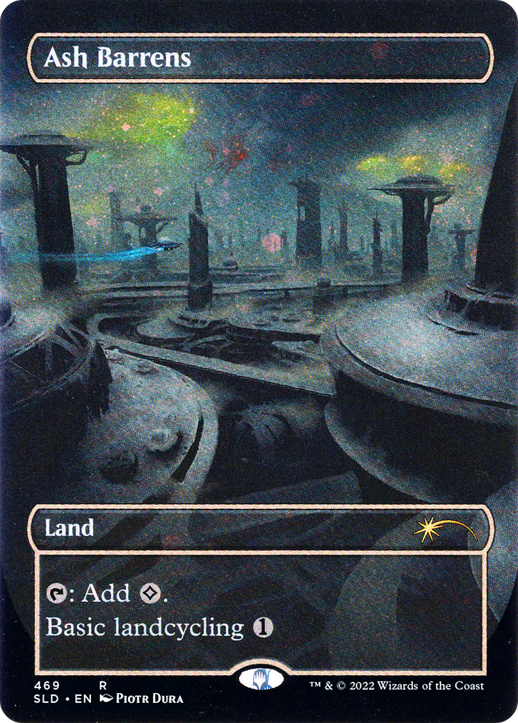 Ash Barrens - Borderless - Galaxy Foil - Full Art [SLD-469]