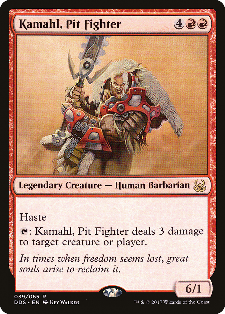 Kamahl, Pit Fighter [DDS-39]