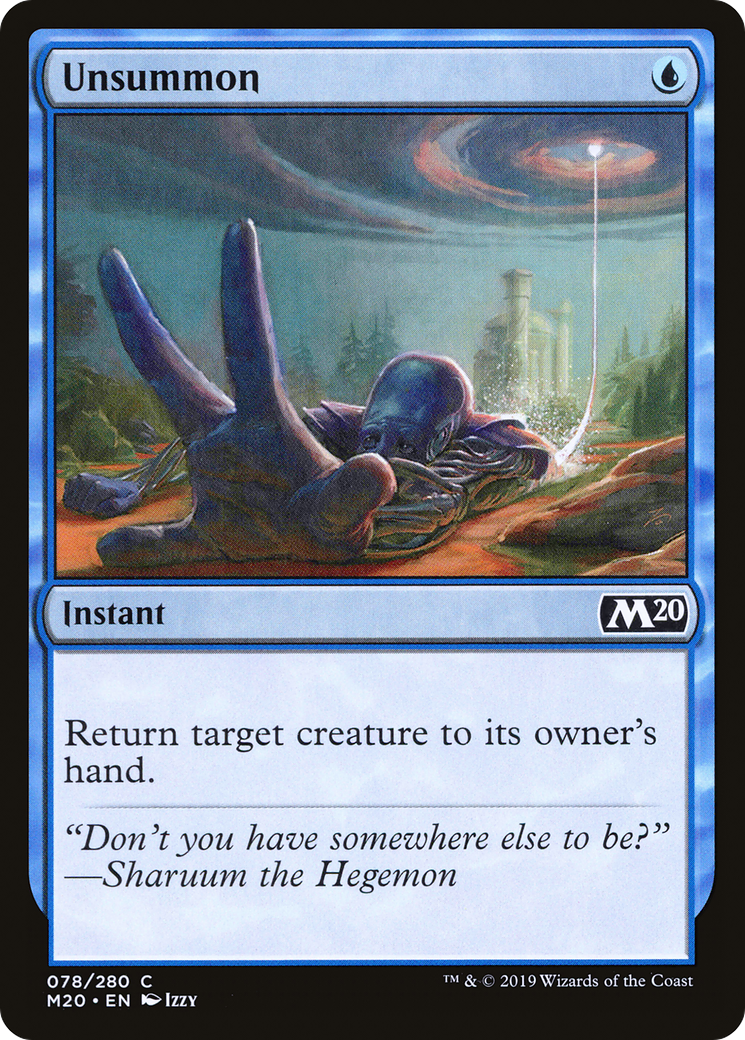 Unsummon [M20-78]