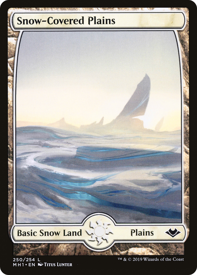 Snow-Covered Plains - Full Art [MH1-250]