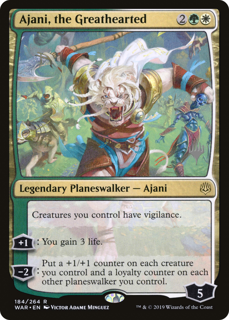 Ajani, the Greathearted - Promo Pack [PWAR-184p]