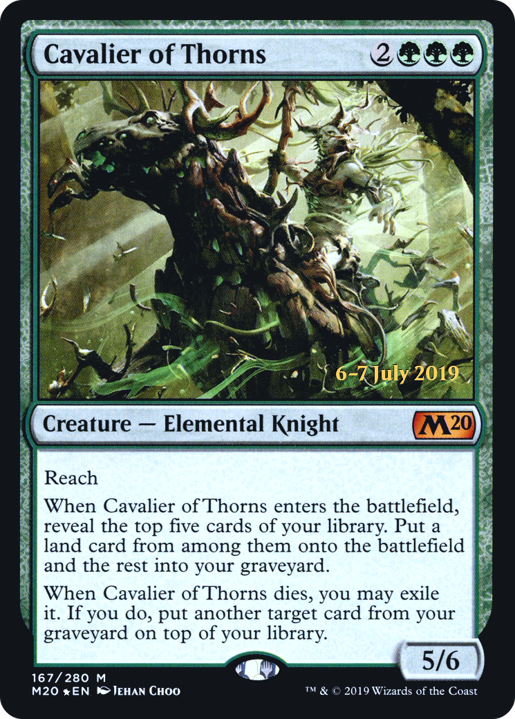 Cavalier of Thorns - Prerelease Promo [PM20-167s]