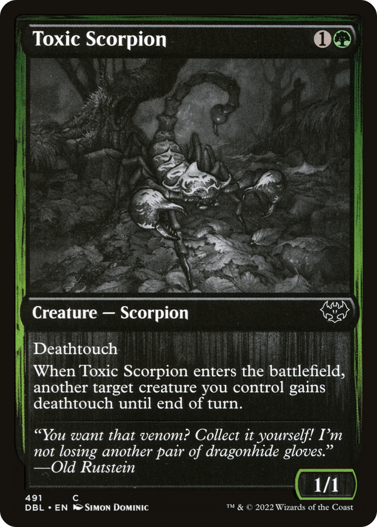 Toxic Scorpion [DBL-491]