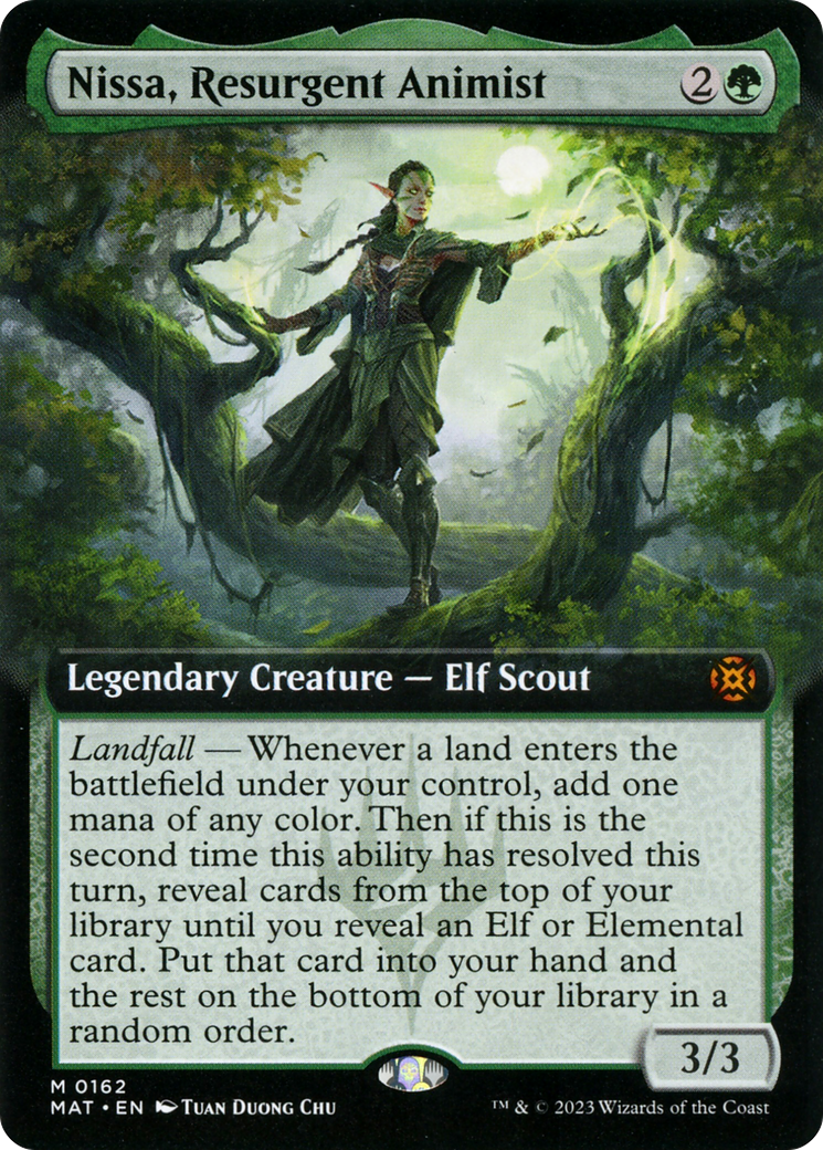 Nissa, Resurgent Animist - Extended Art [MAT-162]