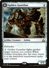 Golden Guardian // Gold-Forge Garrison - Prerelease Promo [PRIX-179s]