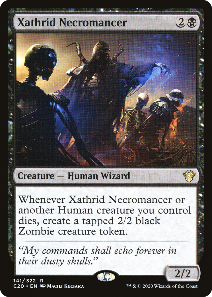 Xathrid Necromancer [C20-141]