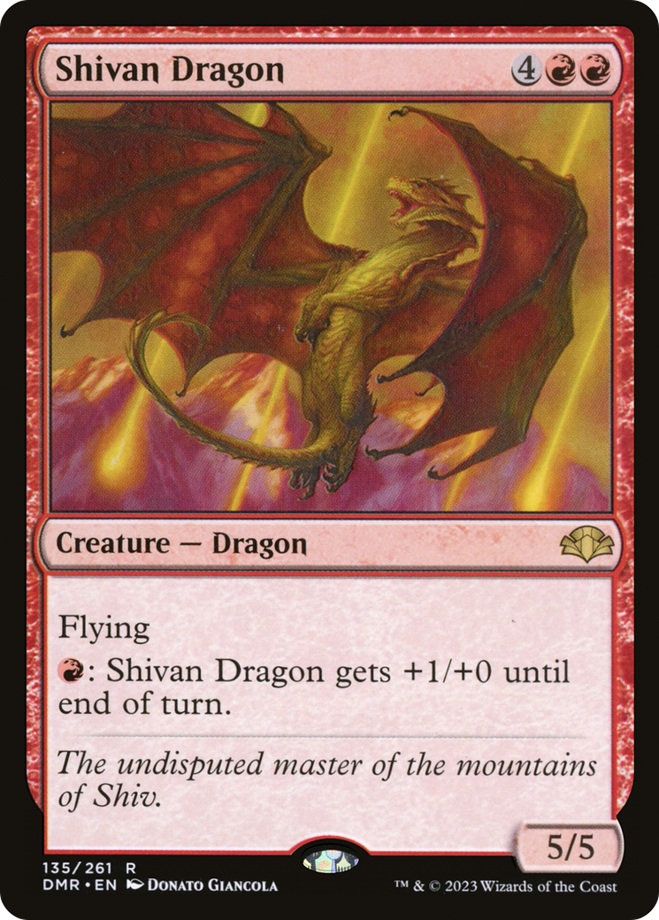 Shivan Dragon [DMR-135]