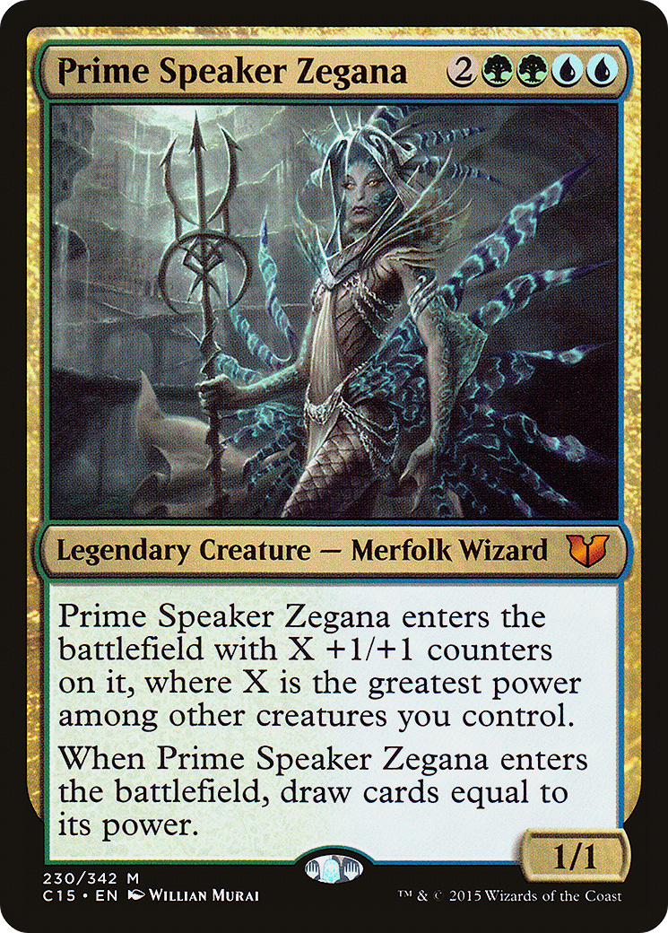 Prime Speaker Zegana [C15-230]