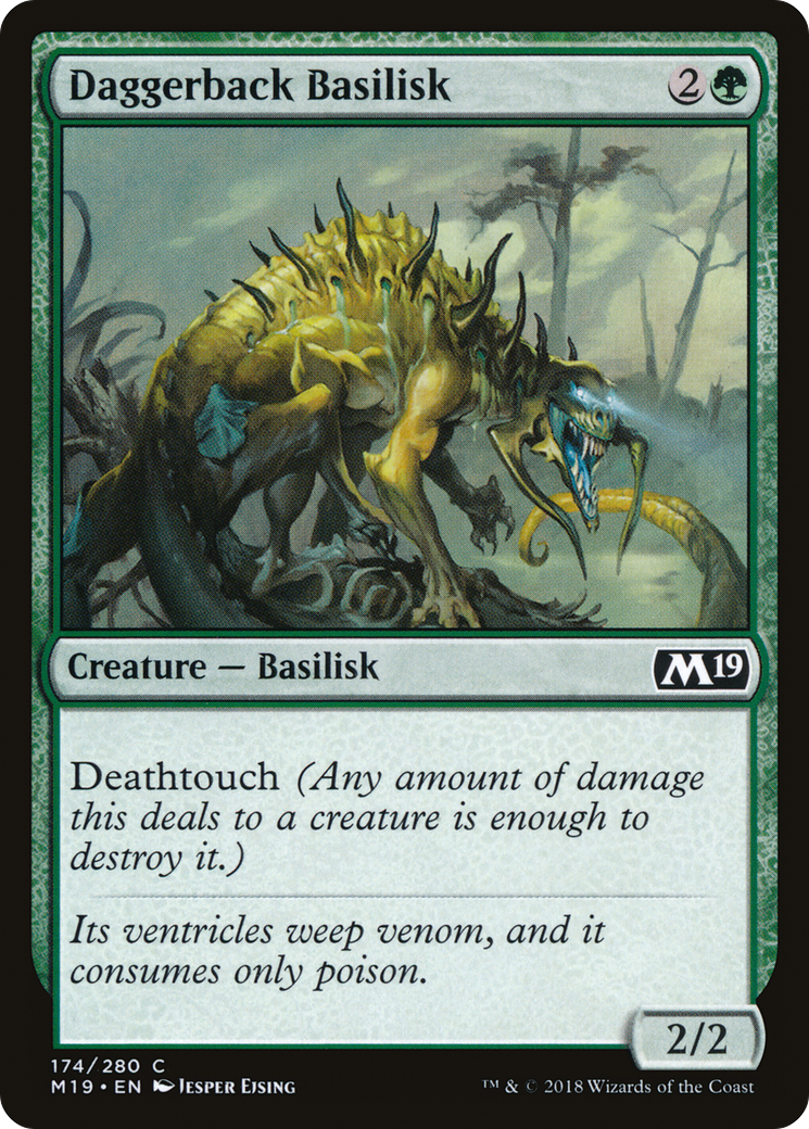 Daggerback Basilisk [M19-174]