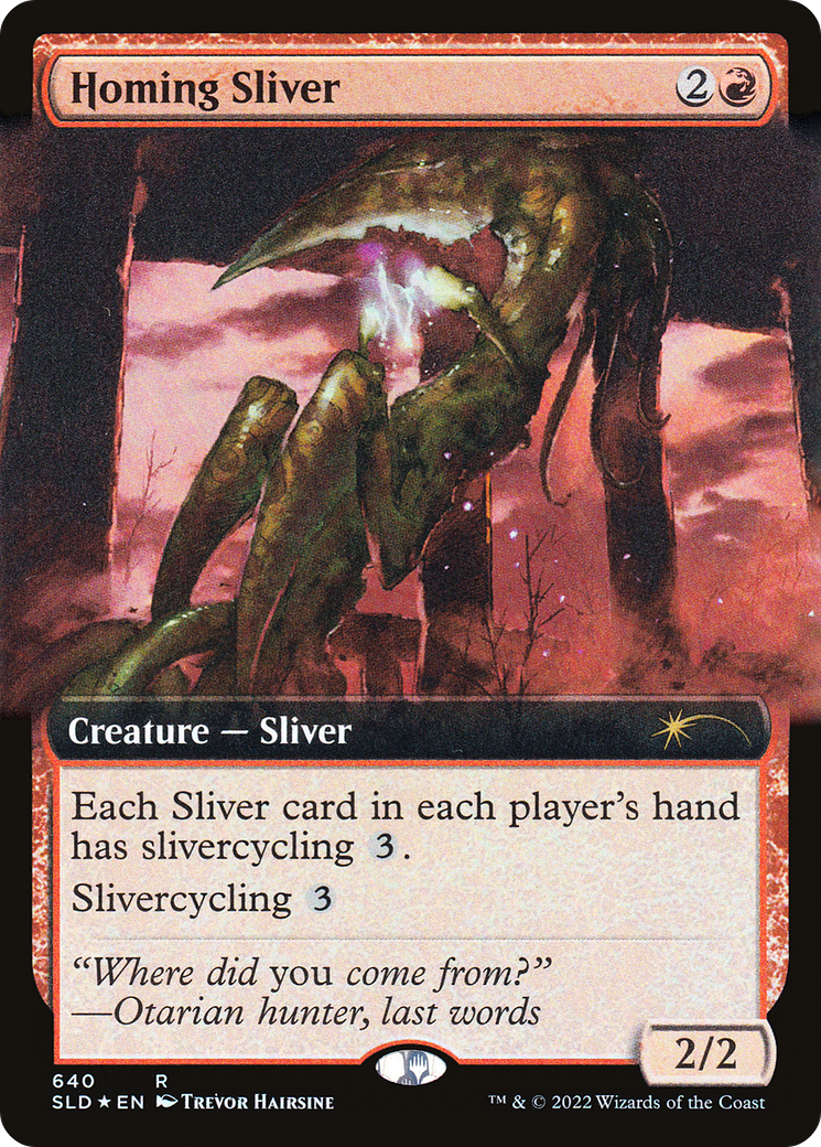 Homing Sliver - Extended Art [SLD-640]