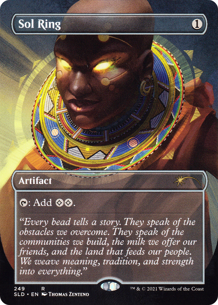 Sol Ring - Borderless - Full Art [SLD-249]