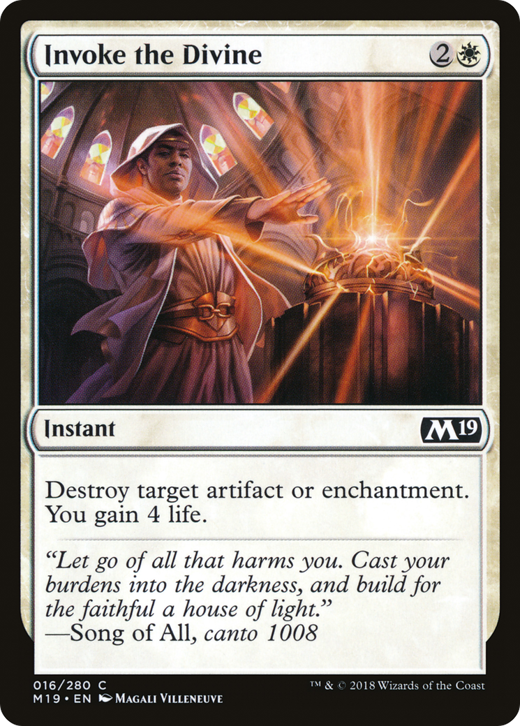 Invoke the Divine [M19-16]