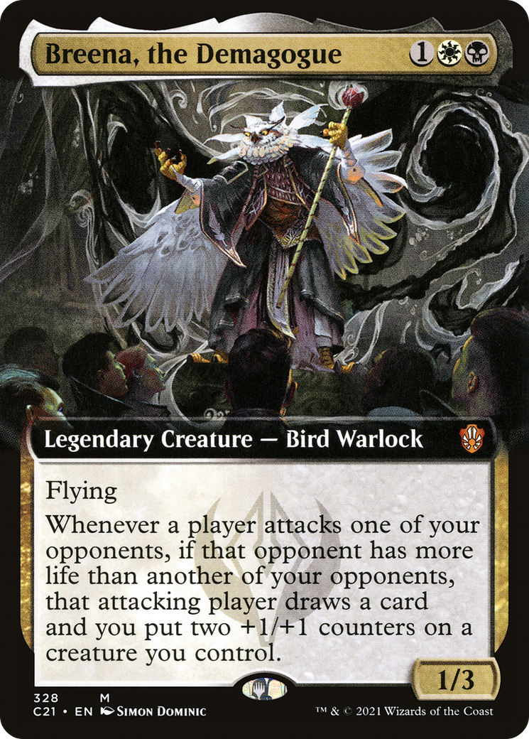 Breena, the Demagogue - Extended Art [C21-328]