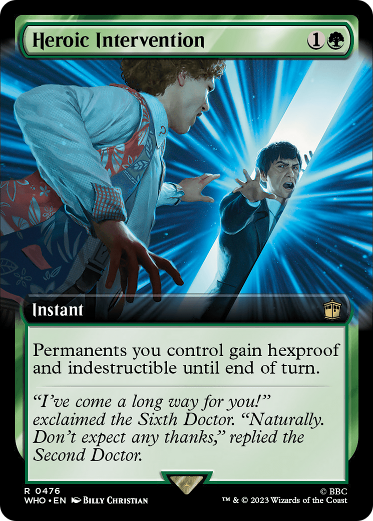 Heroic Intervention - Extended Art [WHO-476]