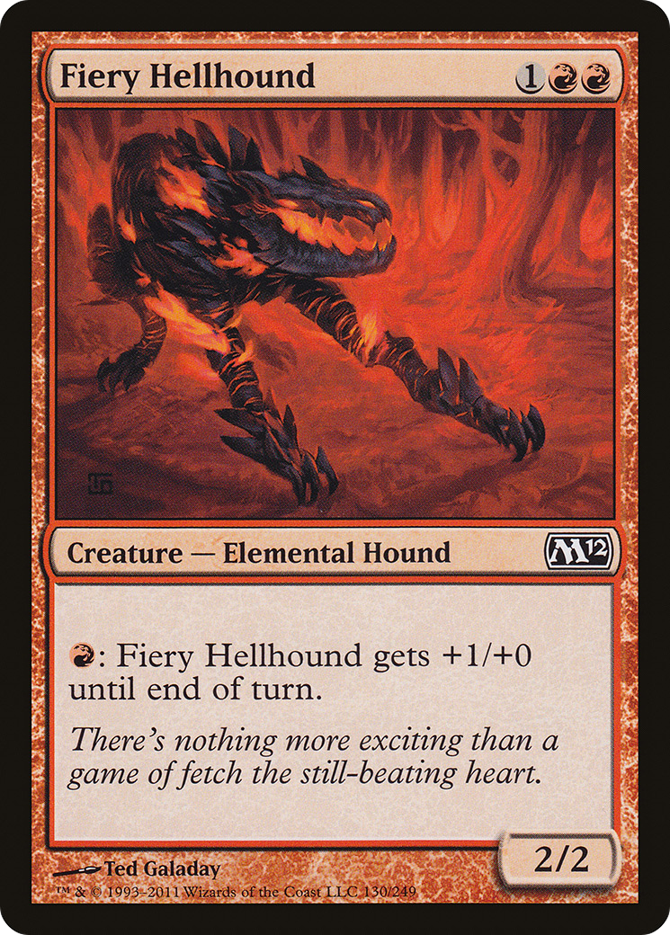 Fiery Hellhound [M12-130]