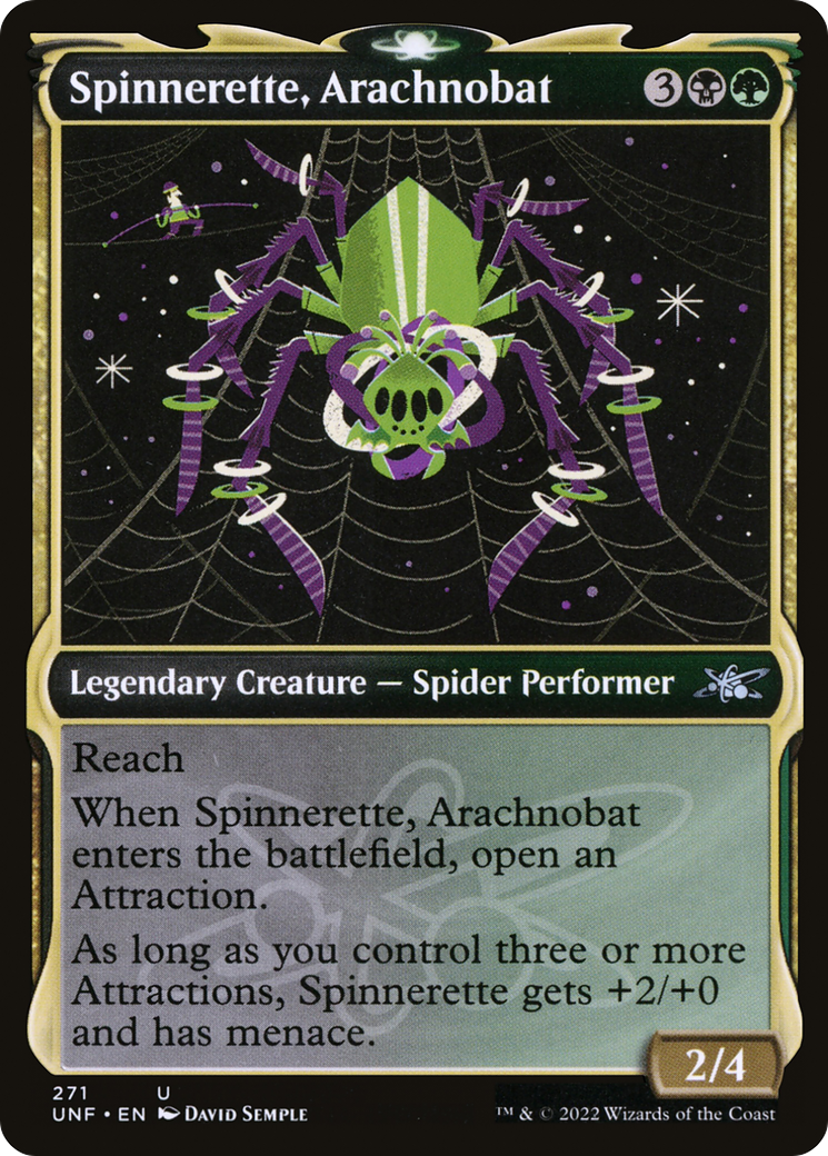 Spinnerette, Arachnobat - Showcase [UNF-271]