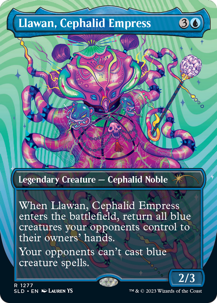 Llawan, Cephalid Empress - Borderless - Full Art [SLD-1277]