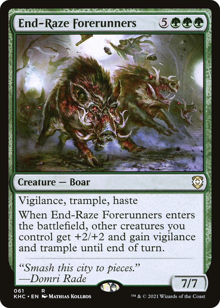 End-Raze Forerunners [KHC-61]