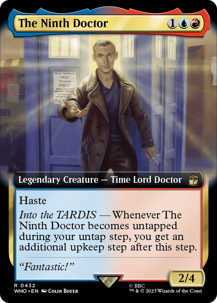 The Ninth Doctor - Extended Art [WHO-432]