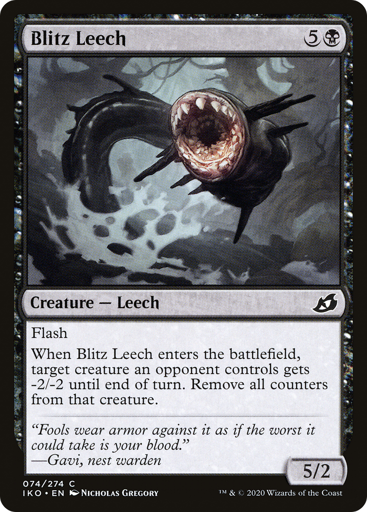 Blitz Leech [IKO-74]