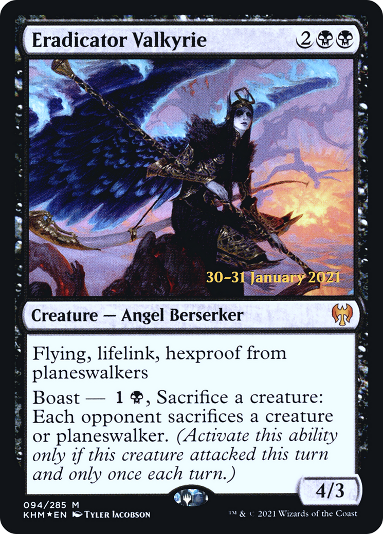 Eradicator Valkyrie - Prerelease Promo [PKHM-94s]