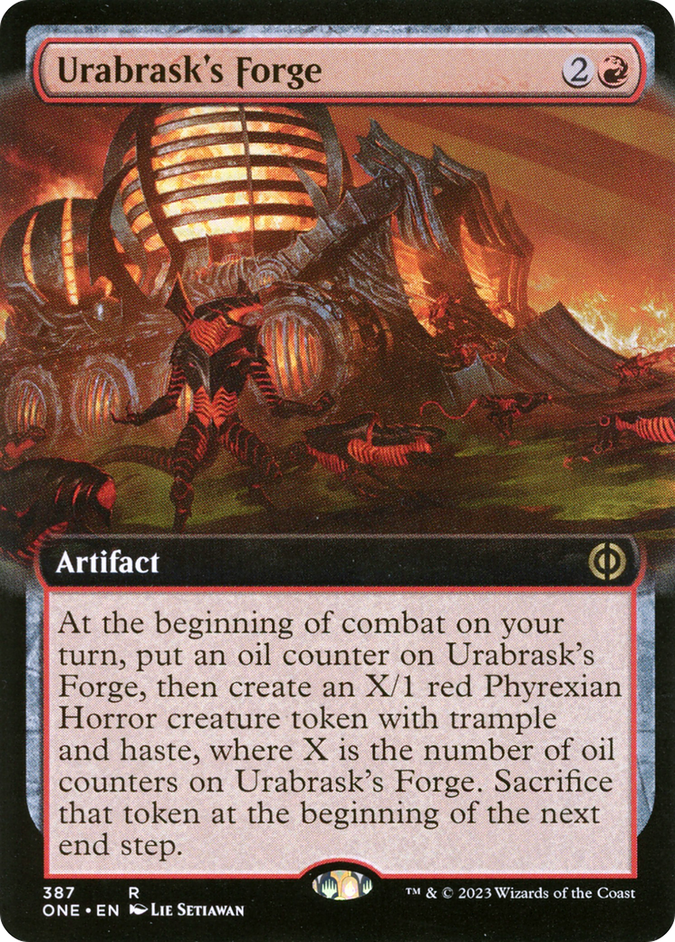 Urabrask's Forge - Extended Art [ONE-387]