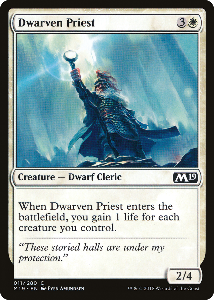 Dwarven Priest [M19-11]