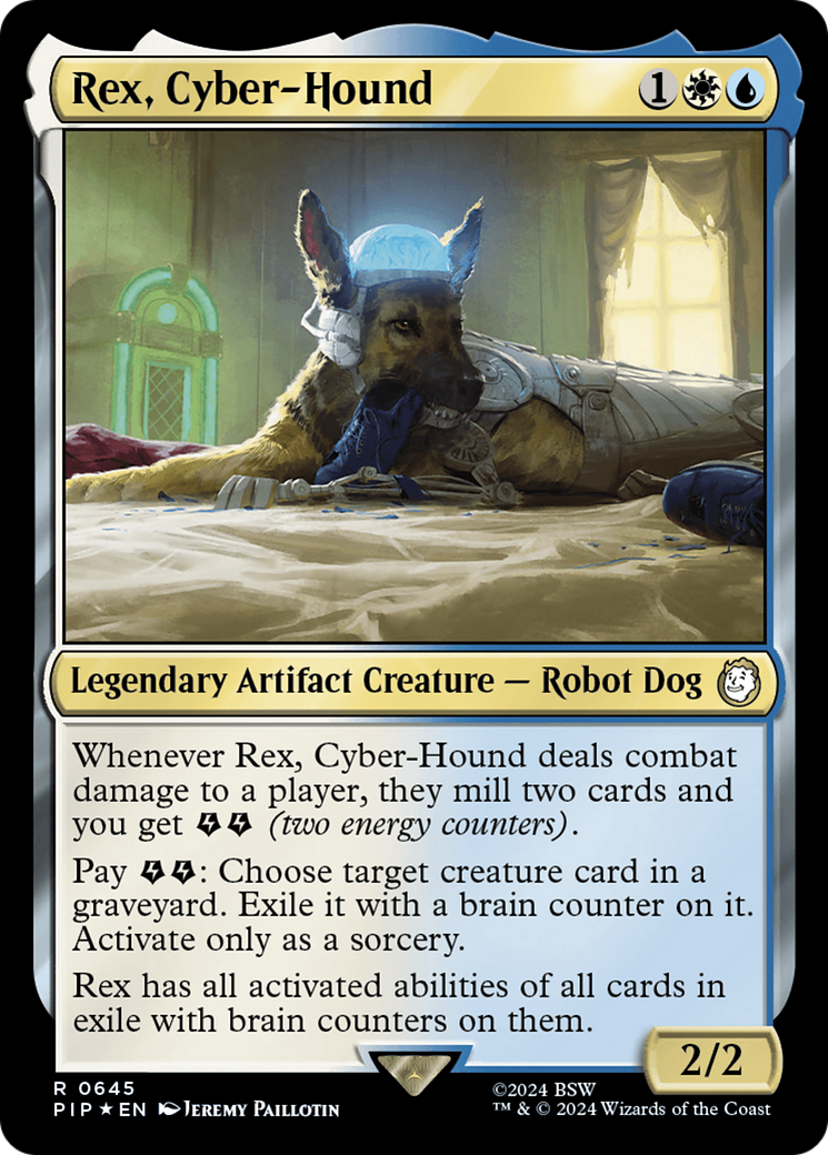 Rex, Cyber-Hound - Surge Foil [PIP-645]