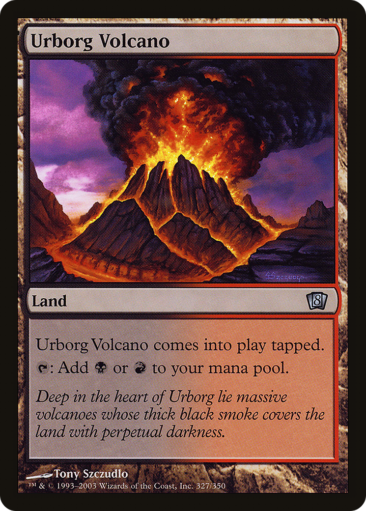 Urborg Volcano [8ED-327★]