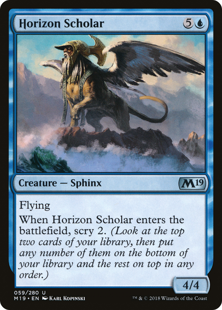 Horizon Scholar [M19-59]