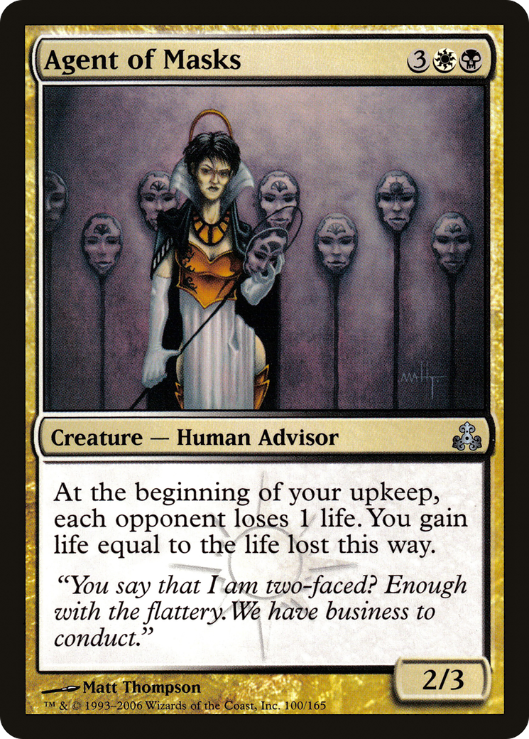 Agent of Masks [GPT-100]