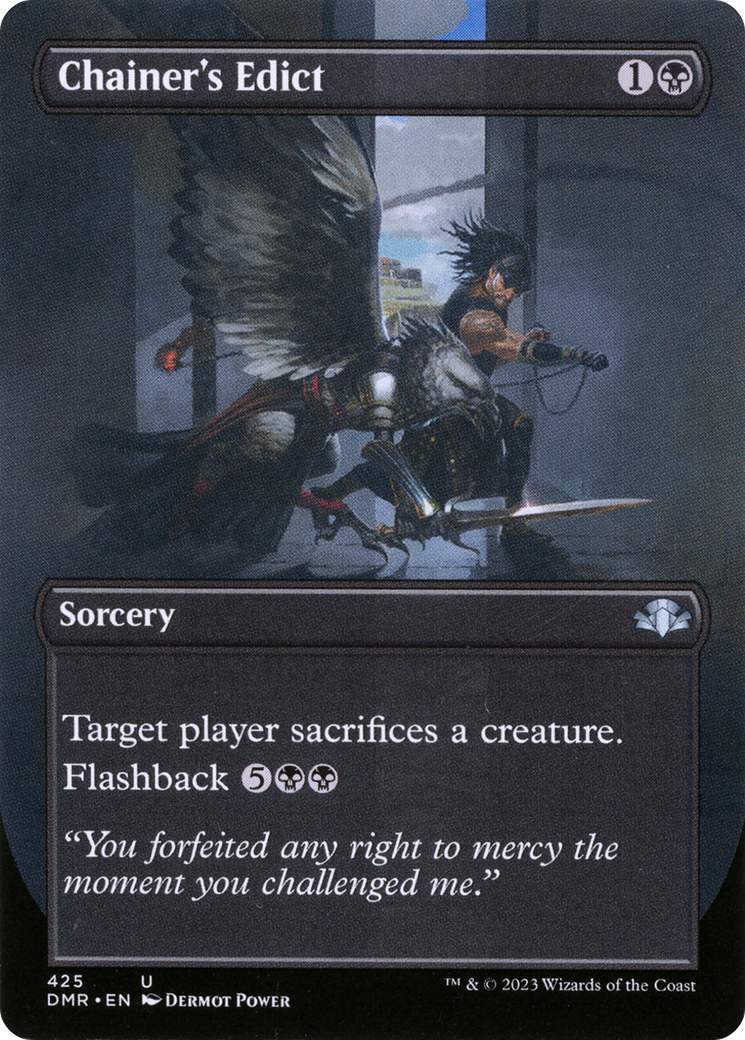 Chainer's Edict - Borderless - Full Art [DMR-425]