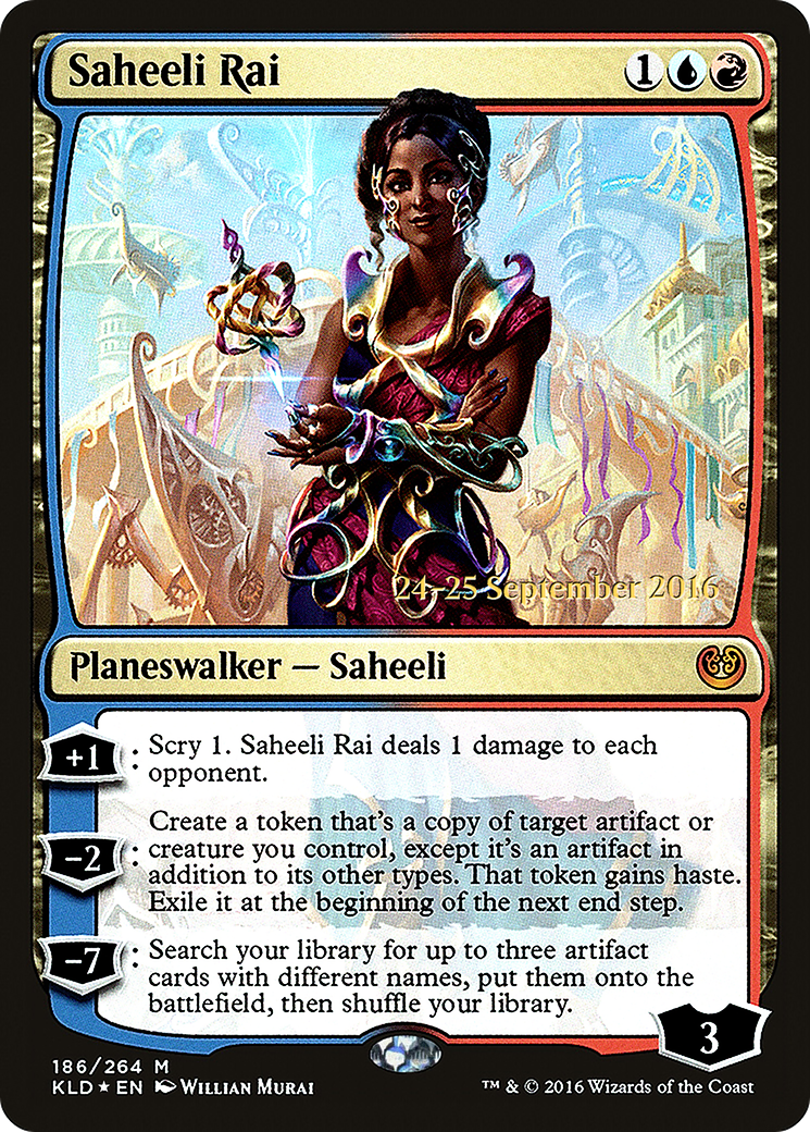 Saheeli Rai - Prerelease Promo [PKLD-186s]