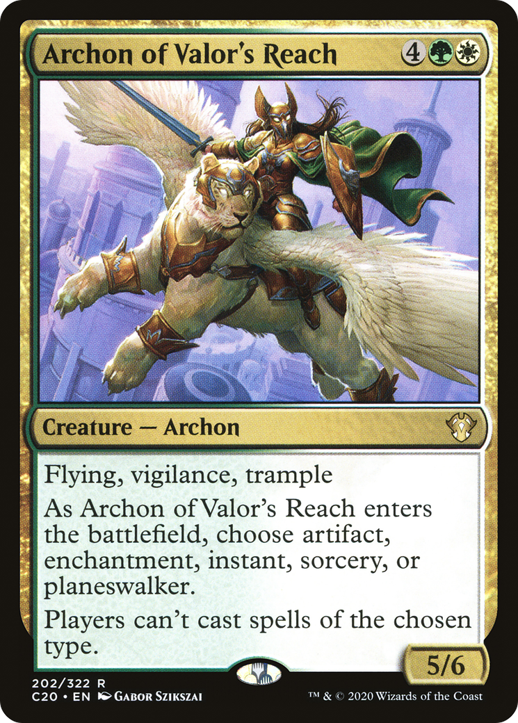 Archon of Valor's Reach [C20-202]