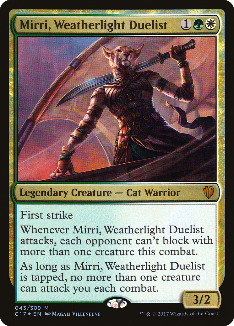 Mirri, Weatherlight Duelist [C17-43]