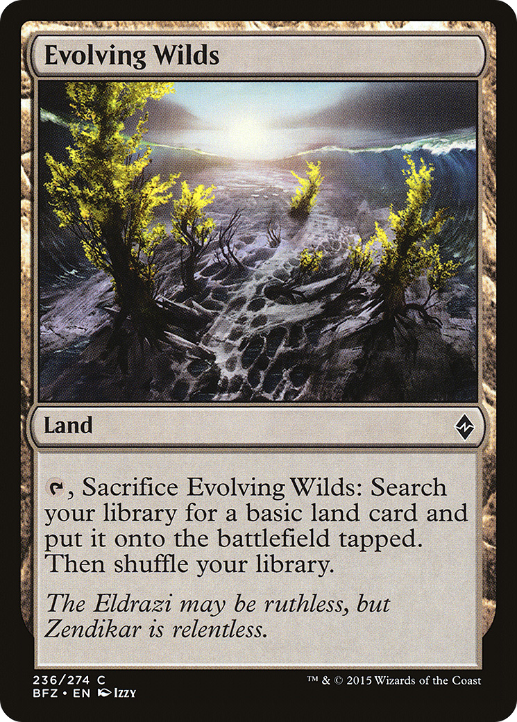 Evolving Wilds [BFZ-236]