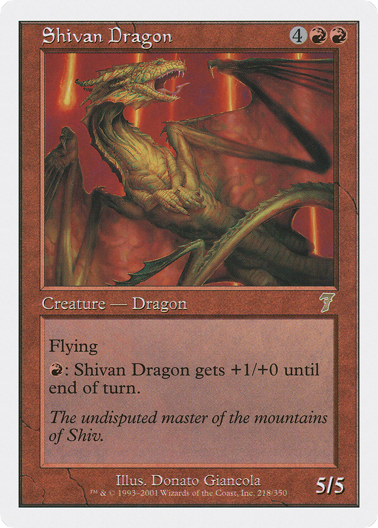 Dragon Shivan [7ED-218]