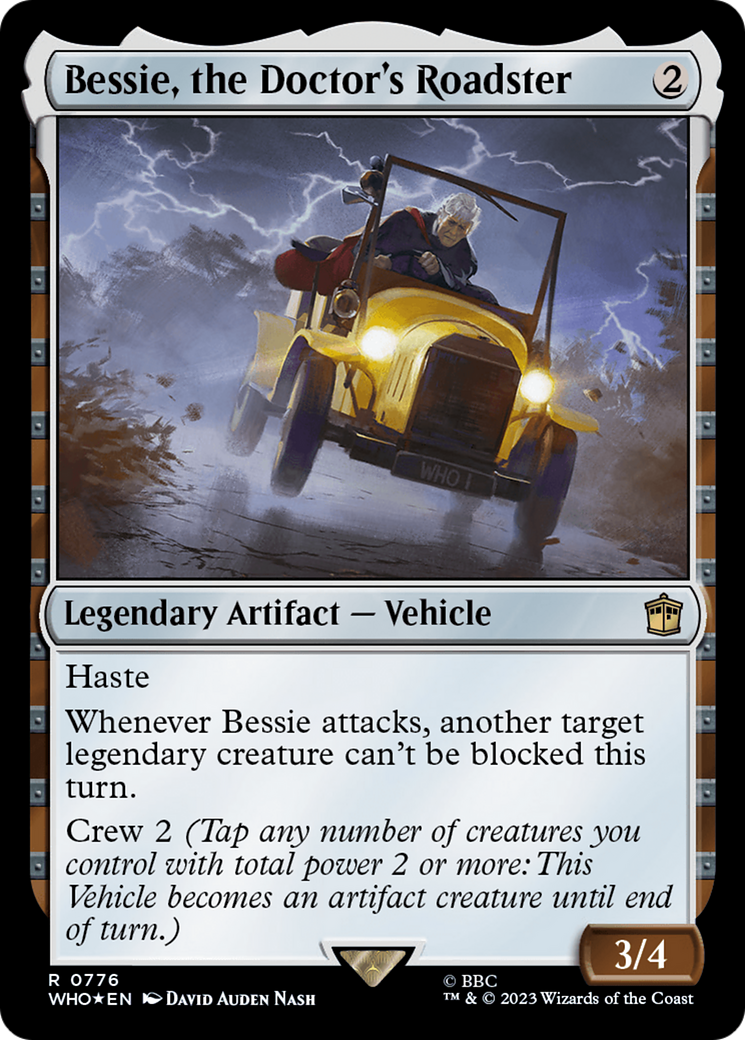 Bessie, the Doctor's Roadster - Surge Foil [WHO-776]