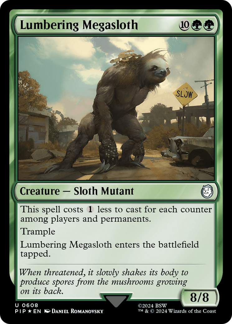 Lumbering Megasloth - Surge Foil [PIP-608]