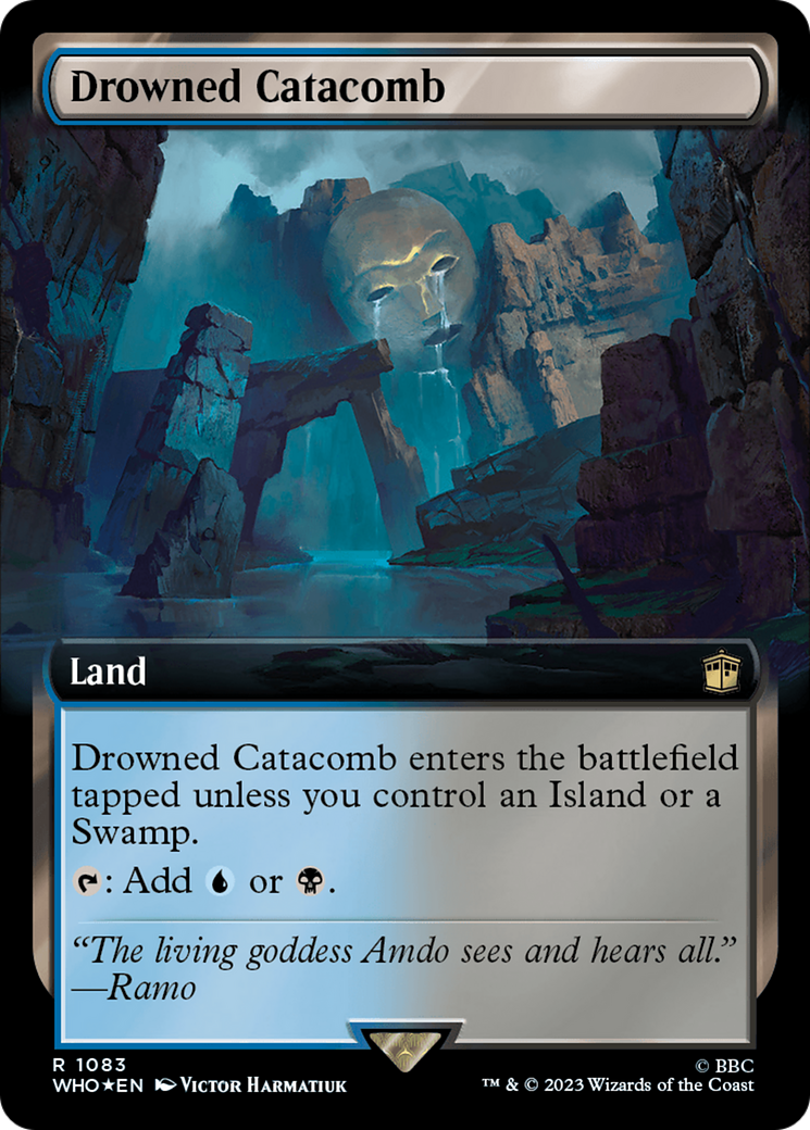 Drowned Catacomb - Extended Art - Surge Foil [WHO-1083]