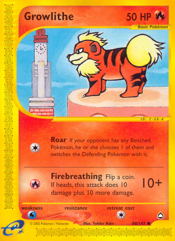 Growlithe [ECARD2-80]