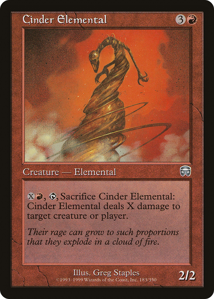 Cinder Elemental [MMQ-183]