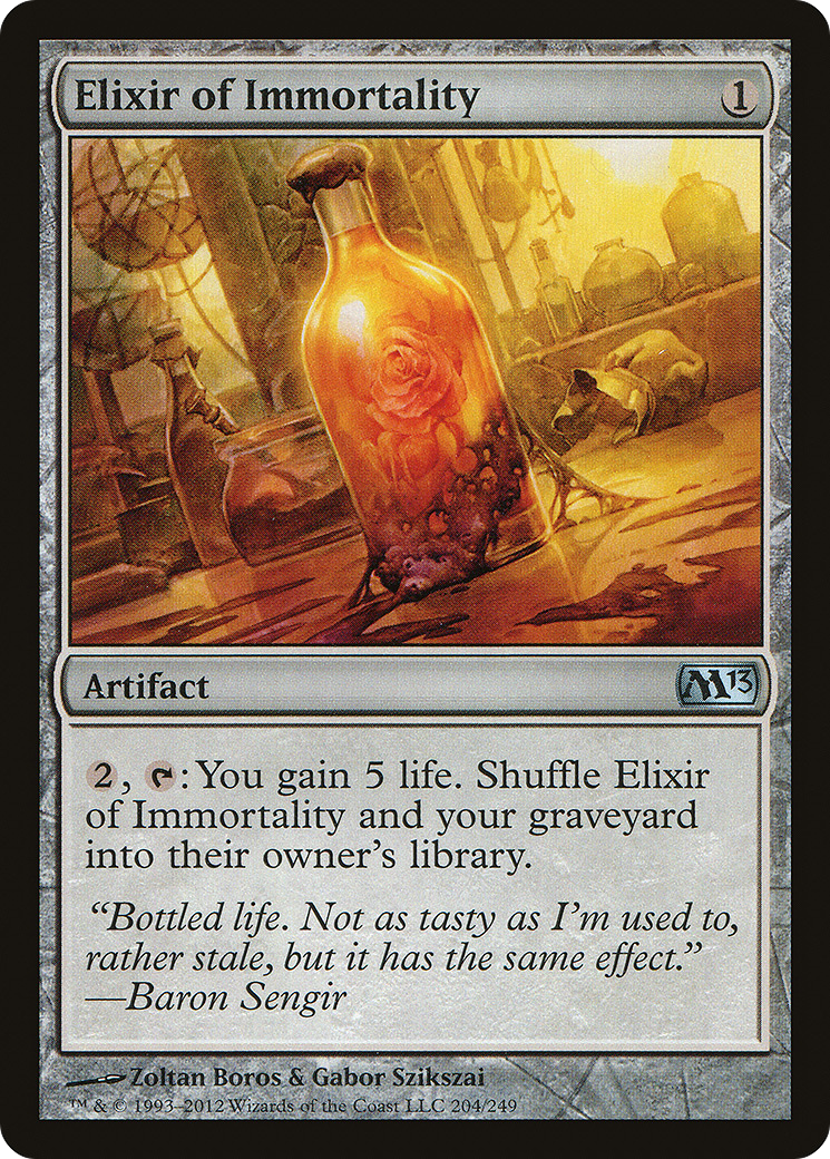 Elixir of Immortality [M13-204]